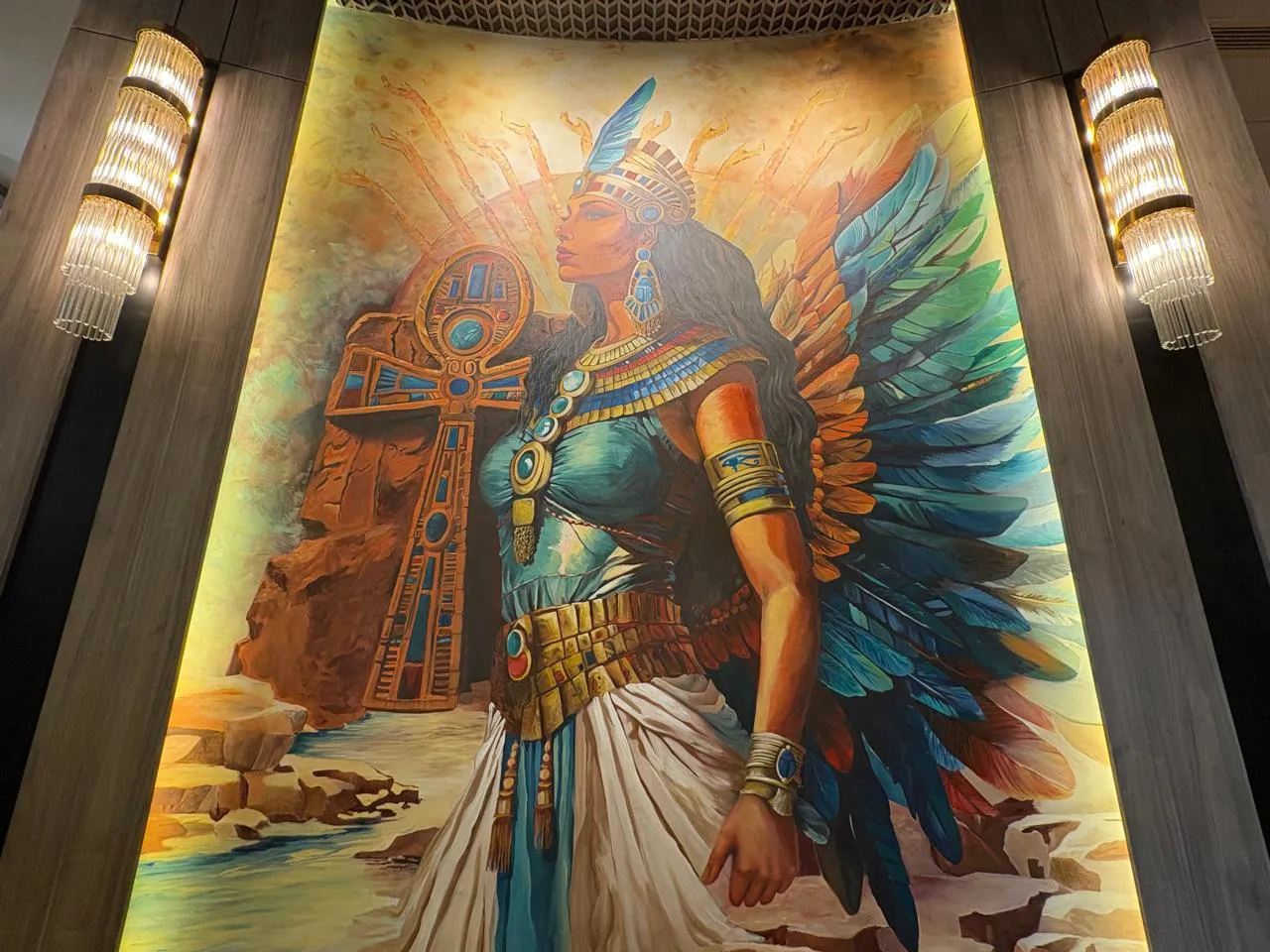 Lobby of the Royal Liberty Nile cruise